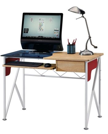 Kids Computer Desk MINIONS Natur/White