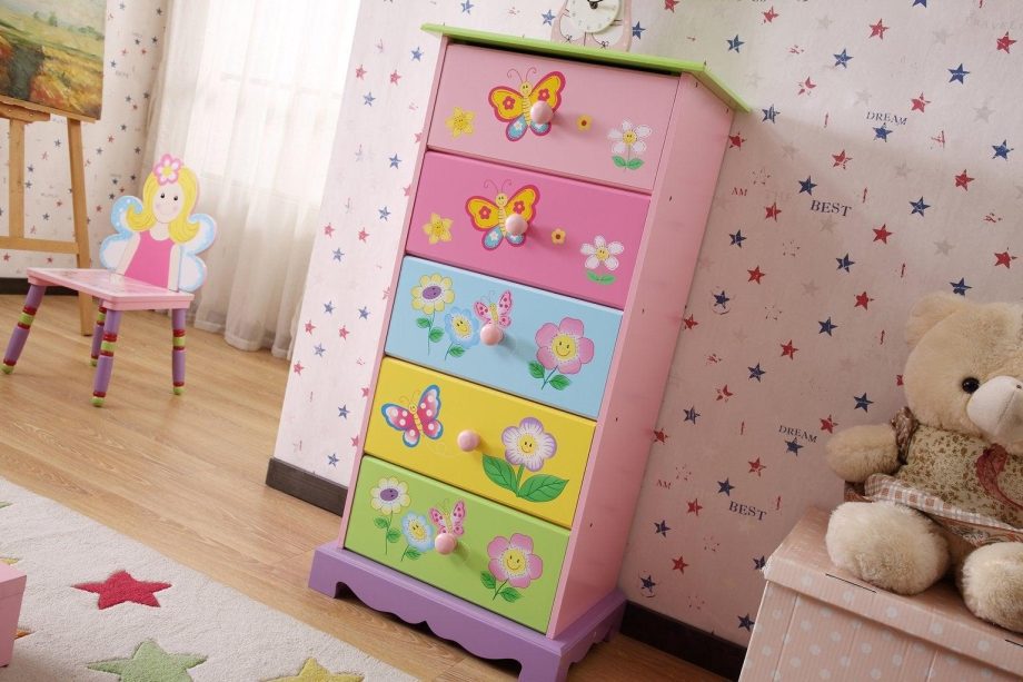 5 Drawer Kids Dresser- Painted Dresser